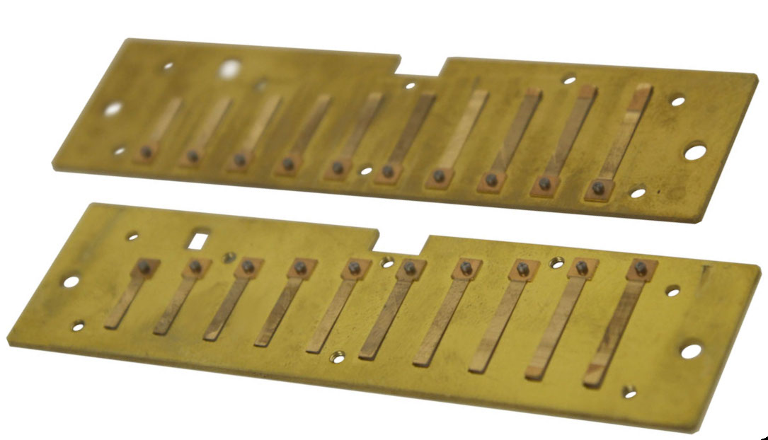 die Stimmplatten aus Messing (Artikelnummer: TMc10120)